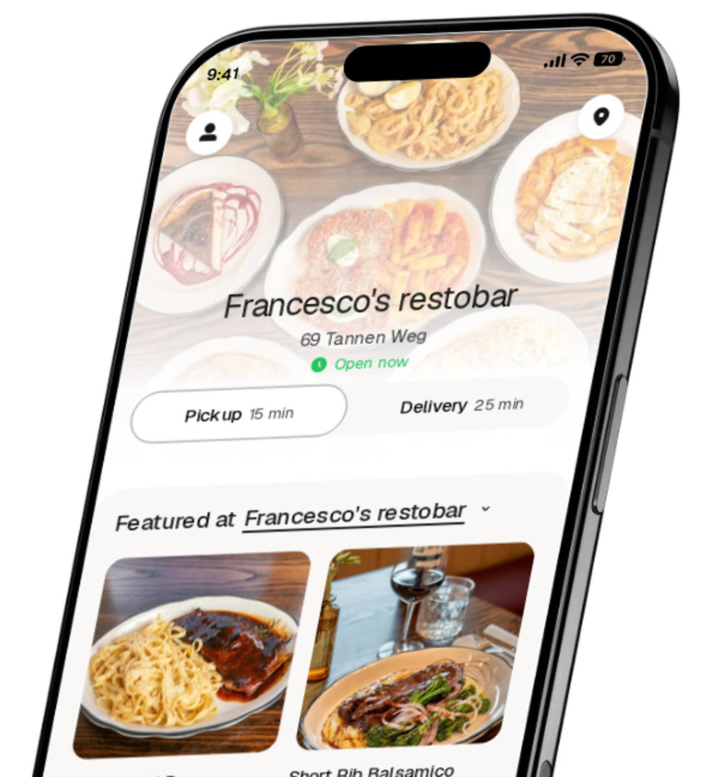 Francesco's restobar app preview